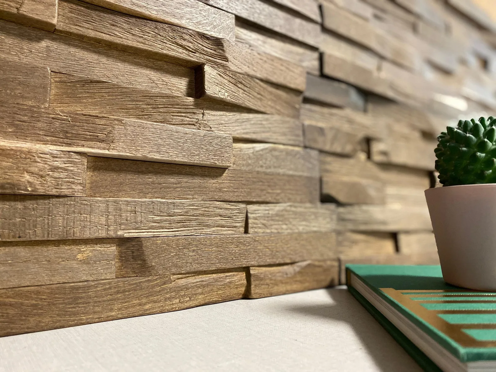 Ejemplo de listones madera