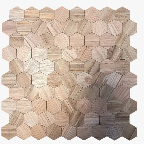 Mosaico Autoadhesivo de madera de roble  30,5×30,5×0,4cm, imagen 2
