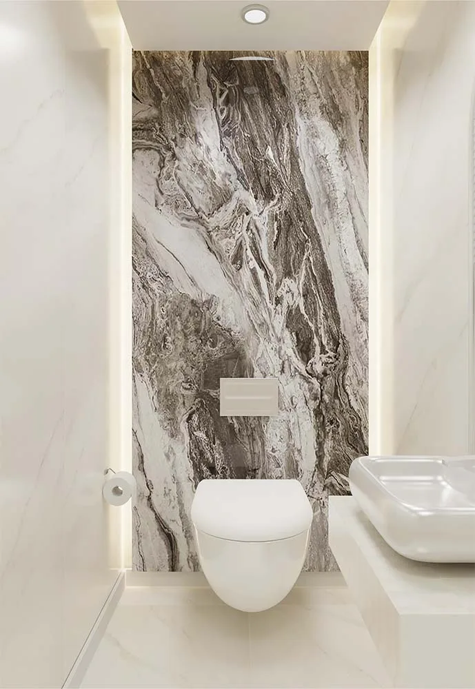 Panel SPC de pared de losa de mármol lagos stone 260x120x0,35cm, imagen 2