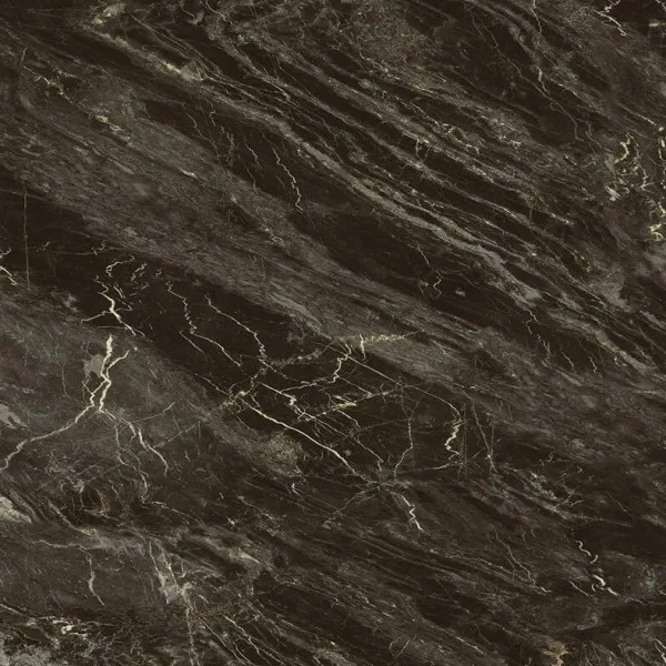 Panel SPC de pared de losa de mármol Rosseta Stone Matt Black 260x120x0,35cm